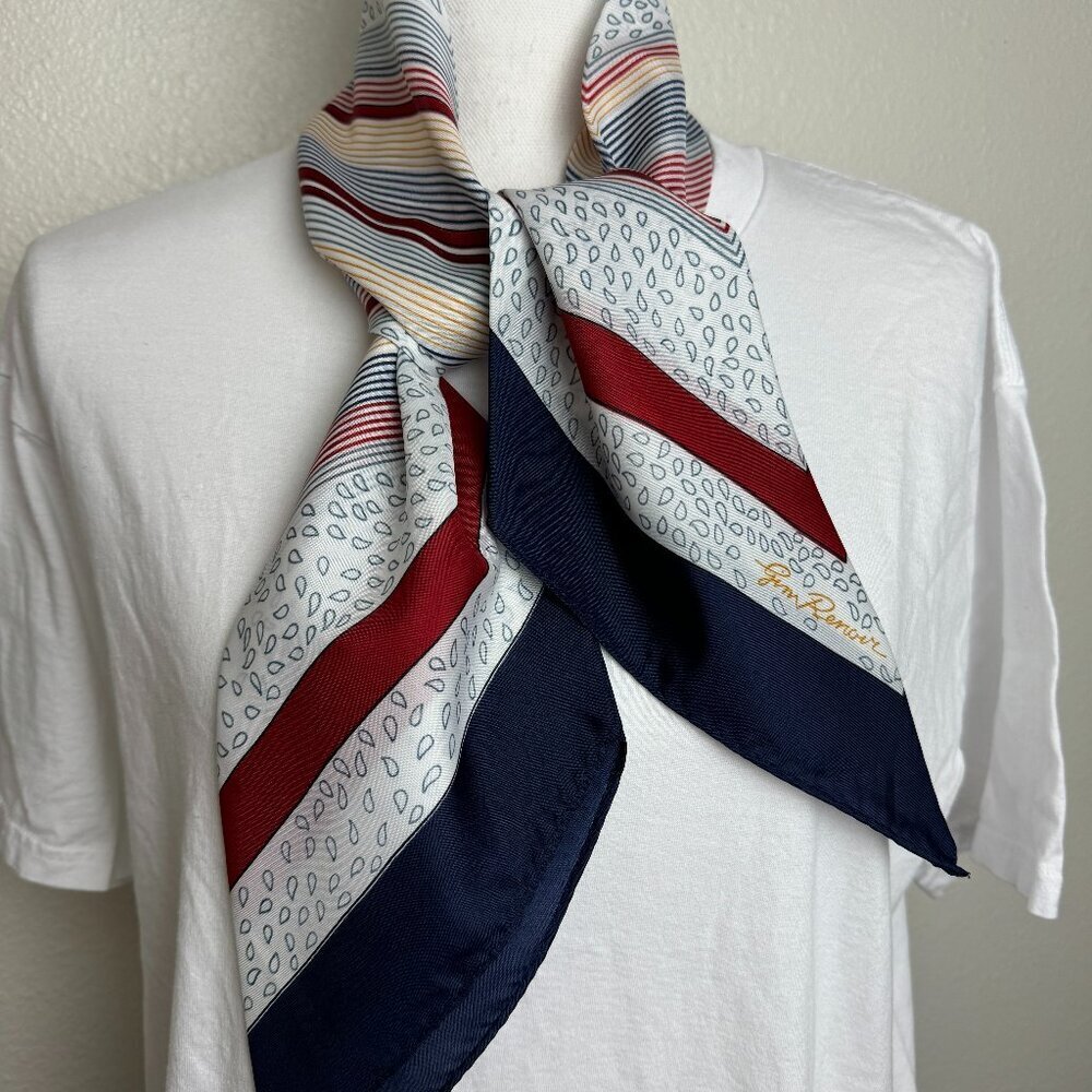 Jim Renoir Scarf Tie Striped
